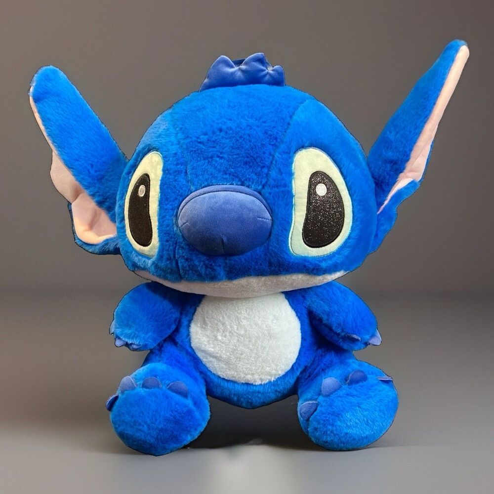 Large Lilo Stitch Soft Plush Backpack Stuffed Figure Sitting Toys Doll Gift Kids